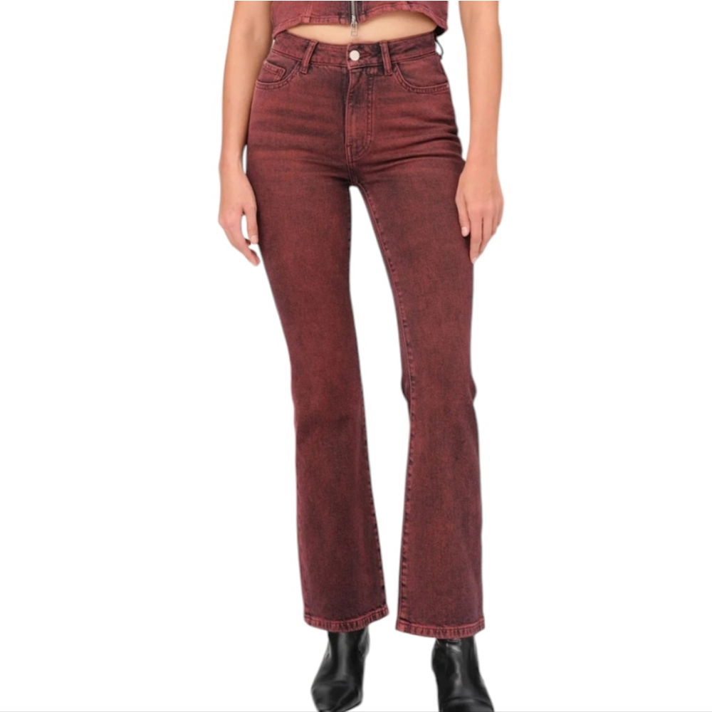 Warp + Weft Nao High Rise Bootcut Corduroy Jeans Size 26